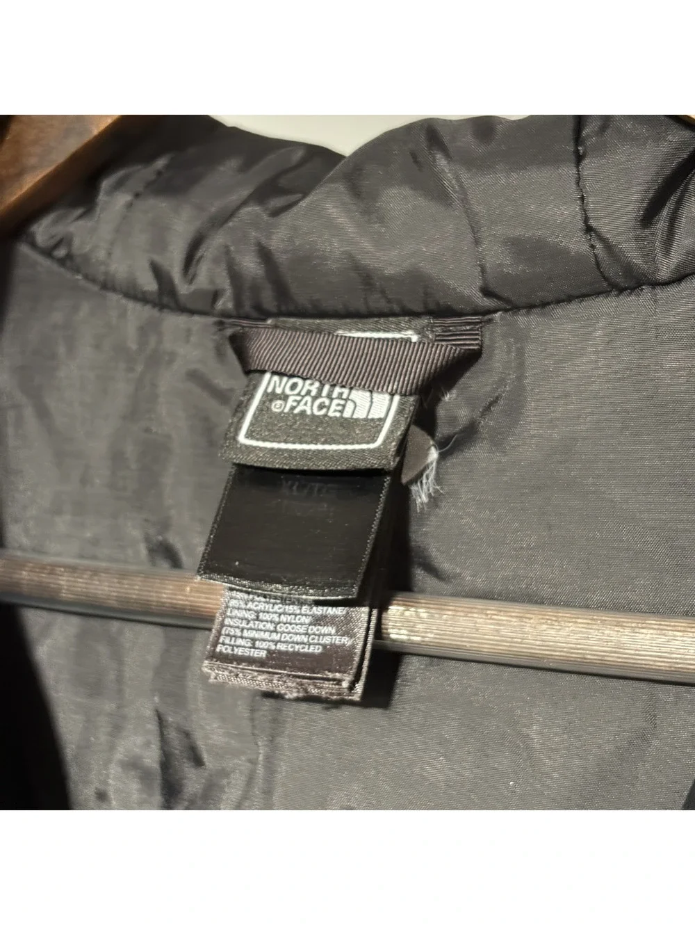 The North Face Black HyVent 550 Insulated Hooded Jacket
